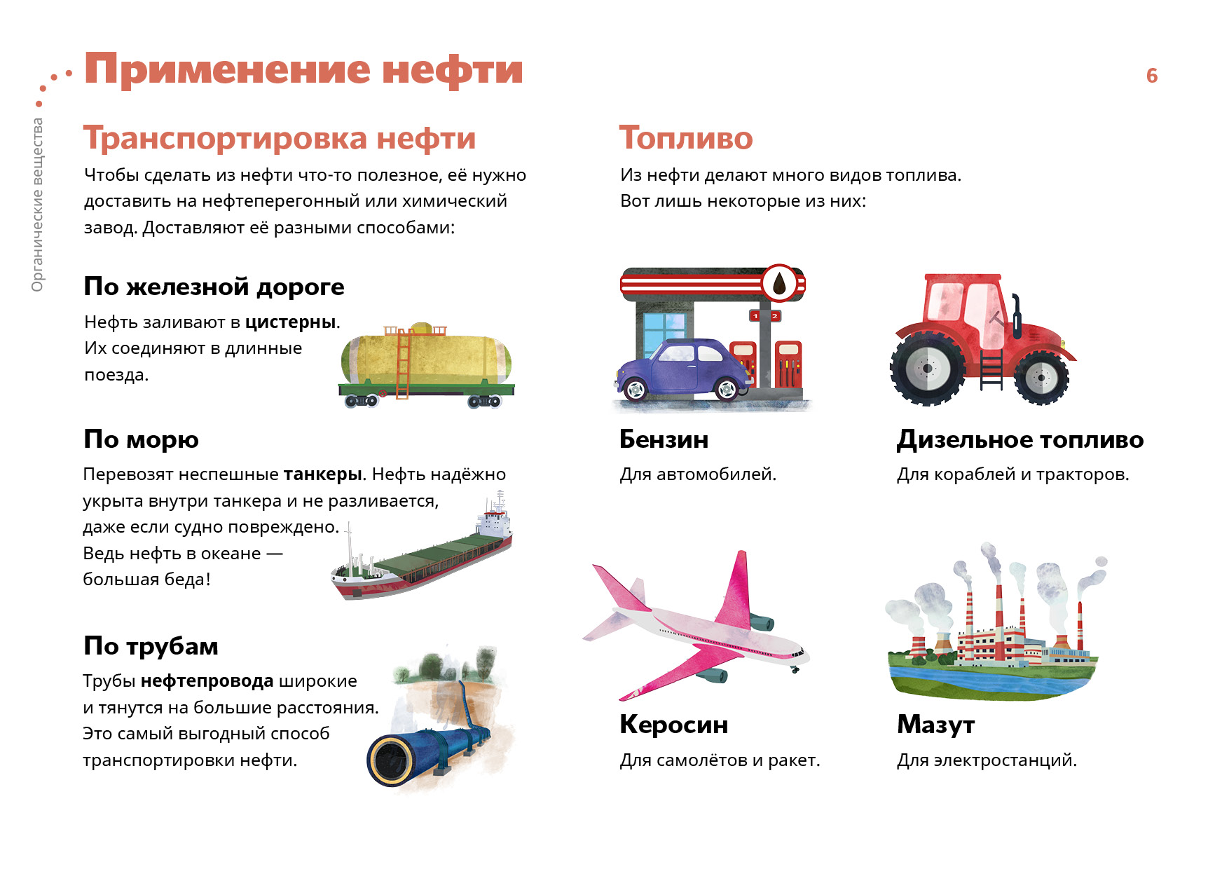 Что делают из нефти картинки для детей